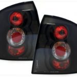 Πίσω φανάρια για Opel Astra G 3/5 πορτο  (1998-2004) - μαύρα - σετ 2τμχ.
