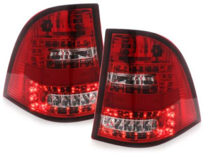 Πίσω φανάρια τύπου led για Mercedes ML W163  (1998-2006) - σετ 2τμχ.