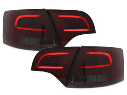Πίσω φανάρια led για Audi A4 combi (2004-2007) - κόκκινα /φιμέ - σετ 2τμχ.