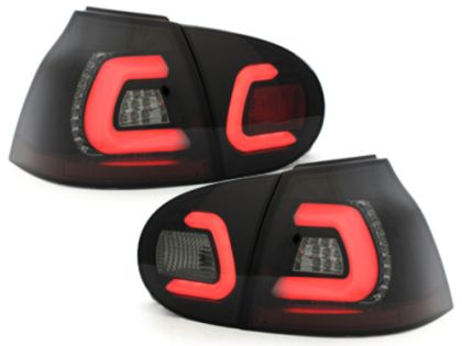 Πίσω φανάρια led για VW Golf 5  (2003-2009)  - lightbar design - σετ 2τμχ.