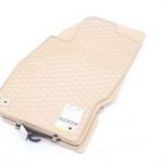 Λαστιχένια πατάκια για OPEL Corsa D (2006-2014) - μπεζ - 4τμχ.