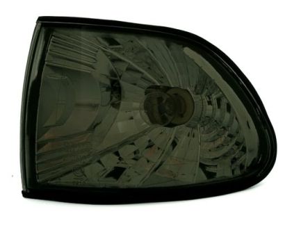 Φλας δίπλα στο φανάρι BMW E38  (1994-1998)  - μαύρο - σετ 2τμχ.