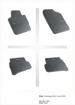 Λαστιχένια πατάκια Frogum για VW Polo V (2009-2017) - 4τμχ. - Image 2