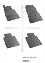 Λαστιχένια πατάκια Frogum για NISSAN Note (2013-2020) - 4τμχ. - Image 4