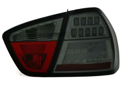 Πίσω φανάρια led για BMW E90 (2003-2007) -  φιμέ - σετ 2τμχ.