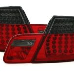 Πίσω φανάρια led για BMW E46 coupe (2003+) - φιμέ φλας - σετ 2τμχ.
