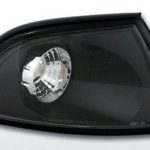 Φλας δίπλα στο φανάρι AUDI A4 (1994-1998) - black - σετ 2τμχ.