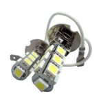 Led λάμπα Η3 με 9 led - 1τμχ.