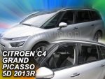 Ανεμοθραύστες για Citroen C4  Grand Picasso (2013+) 5 πορτο - 4 τμχ. εμπρός και πίσω - Image 2