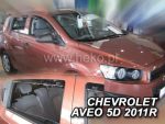 Ανεμοθραύστες για Chevrolet Aveo (2011+) 5 πορτο - 4 τμχ. εμπρός και πίσω - Image 2
