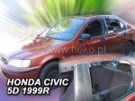 Ανεμοθραύστες για  Honda Civic UK (1996-2000) 5 πορτο , combi - 4 τμχ. εμπρός και πίσω - Image 2