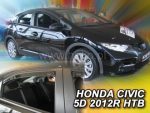 Ανεμοθραύστες για Honda Civic IX (2012-2016) 5 πορτο - 4 τμχ. εμπρός και πίσω - Image 2
