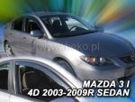 Ανεμοθραύστες για Mazda 3 (2003-2009) 5 πορτο , sedan - 2 τμχ. εμπρός - Image 2