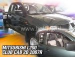 Ανεμοθραύστες για Mitsubishi L-200 (1999-2006) 4 πορτο - 2 τμχ. εμπρός όχι για μιάμιση καμπίνα - Image 2