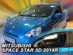 Ανεμοθραύστες για Mitsubishi Space Star (1998-2005) 5 πορτο - 2 τμχ. εμπρός - Image 2