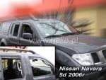 Ανεμοθραύστες για Nissan Navara / Pick Up (2005-2014) 4 πορτο - 4 τμχ. εμπρός και πίσω - Image 2