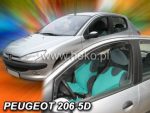 Ανεμοθραύστες για Peugeot 206  combi - 4 τμχ. εμπρός και πίσω - Image 2