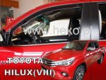 Ανεμοθραύστες για Toyota Hilux (2015+) μόνο διπλοκάμπινο - 2 τμχ εμπρός - Image 2