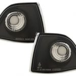 Φλας δίπλα στο φανάρι BMW E36 (1990 -1999) sedan  / combi / compact  - black - σετ 2τμχ.