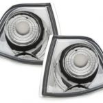 Φλας δίπλα στο φανάρι BMW E36 (1990 -1999) sedan  / combi / compact  - chrome - σετ 2τμχ.