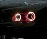 Κιτ CCFL angel eyes για BMW E30 / E34 - κόκκινο - Image 2