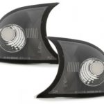 Φλας δίπλα στο φανάρι BMW E46 cabrio  (2001-2003) - μαύρο - σετ 2τμχ.