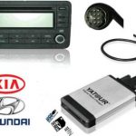 USB / MP3 Changer με Bluetooth*  για Hyundai Coupe / Sonata / Santa Fe / Tucson / Maxima / Accent  - 8 pin