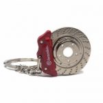 Μπρελόκ δισκόπλακα - κόκκινη