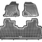 Λαστιχένια πατάκια Rezaw Plast για HONDA Civic VII 5 πορτο (2001-2005) - τύπου σκαφάκι - 3τμχ.