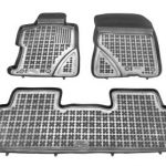 Λαστιχένια πατάκια Rezaw Plast για HONDA Civic VIII (2006-2011) - sedan / υβριδικό - τύπου σκαφάκι - 3τμχ.