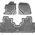 Λαστιχένια πατάκια Rezaw Plast για HONDA Civic VII sedan (2001-2005) - τύπου σκαφάκι - 3τμχ.