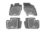Λαστιχένια πατάκια Rezaw Plast για CITROEN C4 I / II (2004-2018) / PEUGEOT 307 (2001-2008) - τύπου σκαφάκι (μοντέλο με πυροσβεστήρα) - 4τμχ.