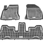 Λαστιχένια πατάκια Rezaw Plast για CITROEN C4 Picasso I / Grand Picasso I (2006-2013) - τύπου σκαφάκι - 3τμχ.
