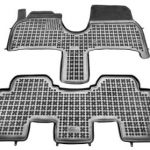 Λαστιχένια πατάκια Rezaw Plast για PEUGEOT 807 (2002-2008) / CITROEN C8 I (2005-2012) / LANCIA Phedra / FIAT Ulysse (2002-2010) - τύπου σκαφάκι - 2τμχ.