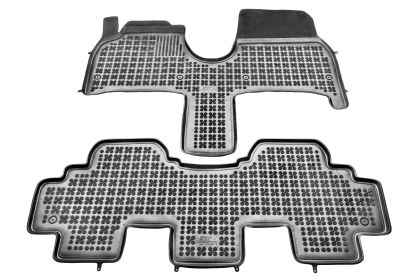 Λαστιχένια πατάκια Rezaw Plast για PEUGEOT 807 (2002-2008) / CITROEN C8 I (2005-2012) / LANCIA Phedra / FIAT Ulysse (2002-2010) - τύπου σκαφάκι - 2τμχ.