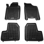 Λαστιχένια πατάκια Rezaw Plast για PEUGEOT 206 / 206+ (1998-2012) - τύπου σκαφάκι - 4τμχ.