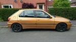 Ανεμοθραύστες για Peugeot 306 (1992) 4/5 πορτο - 2 τμχ. εμπρός - Image 2