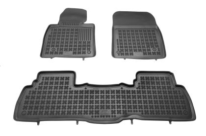 Λαστιχένια πατάκια Rezaw Plast για TOYOTA Land Cruiser J200 V8 (2007-2021) -τύπου σκαφάκι - 3τμχ.