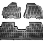 Λαστιχένια πατάκια Rezaw Plast για HYUNDAI Tucson I / KIA Sportage II (2004-2010) - τύπου σκαφάκι - 3τμχ.