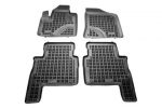 Λαστιχένια πατάκια Rezaw Plast για HYUNDAI Santa Fe II (2006-2012) - τύπου σκαφάκι - 4τμχ.