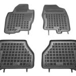Λαστιχένια πατάκια Rezaw Plast για NISSAN Navara D40 (2005-2015) - τύπου σκαφάκι - 4τμχ.