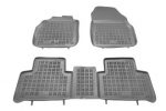 Λαστιχένια πατάκια Rezaw Plast για RENAULT Scenic II,III (2003-2016) / Grand Scenic II,III (2003-2016) - τύπου σκαφάκι - 3τμχ.