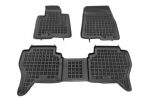 Λαστιχένια πατάκια Rezaw Plast για MITSUBISHI Pajero (1999-2006) - τύπου σκαφάκι - 3τμχ.