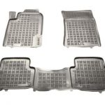 Λαστιχένια πατάκια Rezaw Plast για SSANGYONG Rexton (2012-2017) τύπου σκαφάκι - 3τμχ.