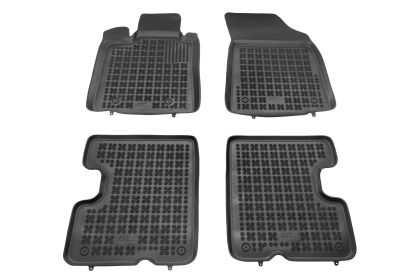 Λαστιχένια πατάκια Rezaw Plast για DACIA Logan I (2008-2013) Combi, facelift - τύπου σκαφάκι - 4τμχ.