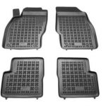 Λαστιχένια πατάκια Rezaw Plast για Opel Corsa D (2006-2014) / E (2014-2019) - τύπου σκαφάκι - 4τμχ.
