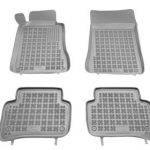 Λαστιχένια πατάκια Rezaw Plast για MERCEDES C-Class W203 (2000-2007)- τύπου σκαφάκι - γκρι - 4τμχ.