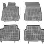 Λαστιχένια πατάκια Rezaw Plast για MERCEDES E-Class W211 / CLS C219 (2002-2010) - τύπου σκαφάκι - γκρι - 4τμχ.