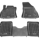 Λαστιχένια πατάκια Rezaw Plast για FIAT 500L / 500L Trekking / 500L Living (2013-2022) 7 θέσιο - τύπου σκαφάκι - 3τμχ.