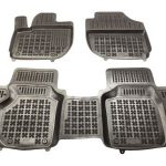 Λαστιχένια πατάκια Rezaw Plast για HONDA Jazz III (2015-2020) - τύπου σκαφάκι - 3τμχ.